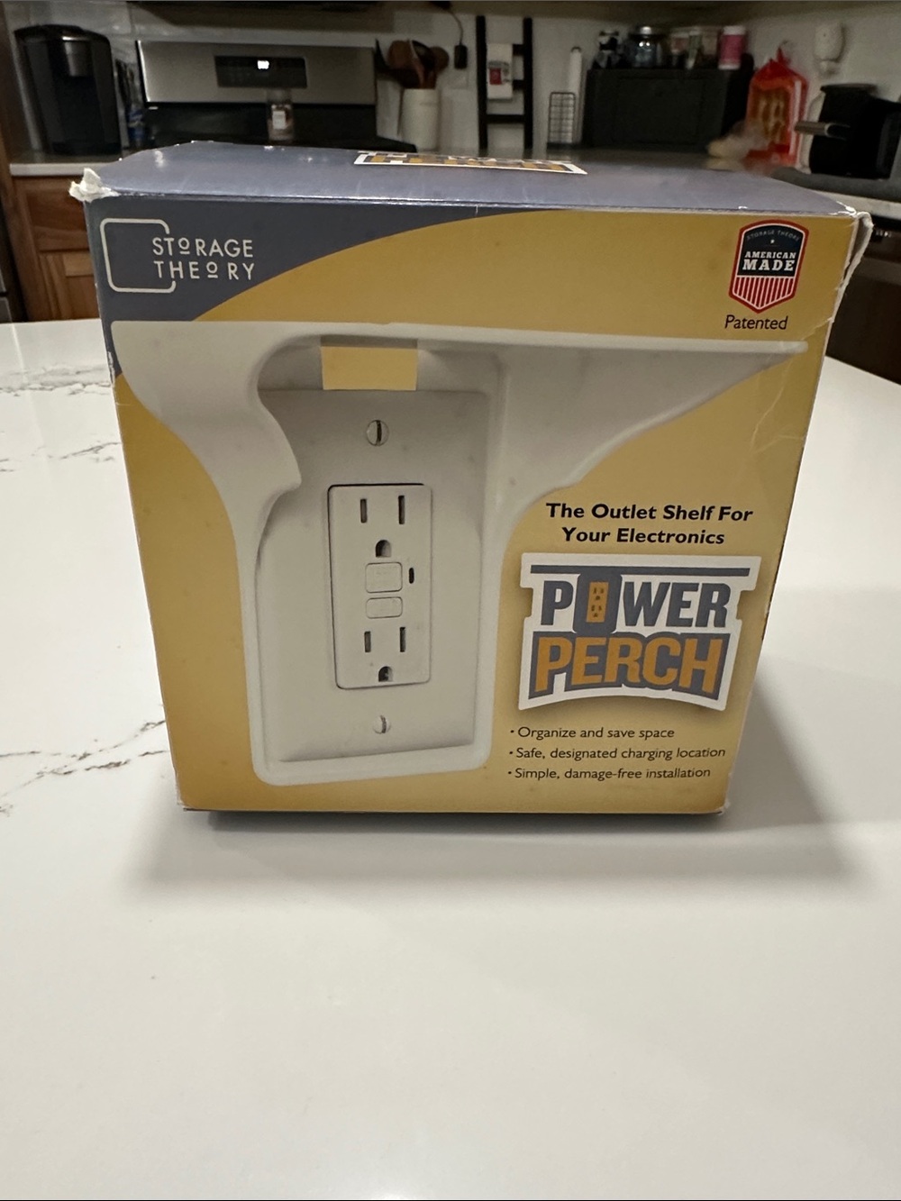 NEW in Box‼️ Storage Theory Power Perch Outlet Shelf